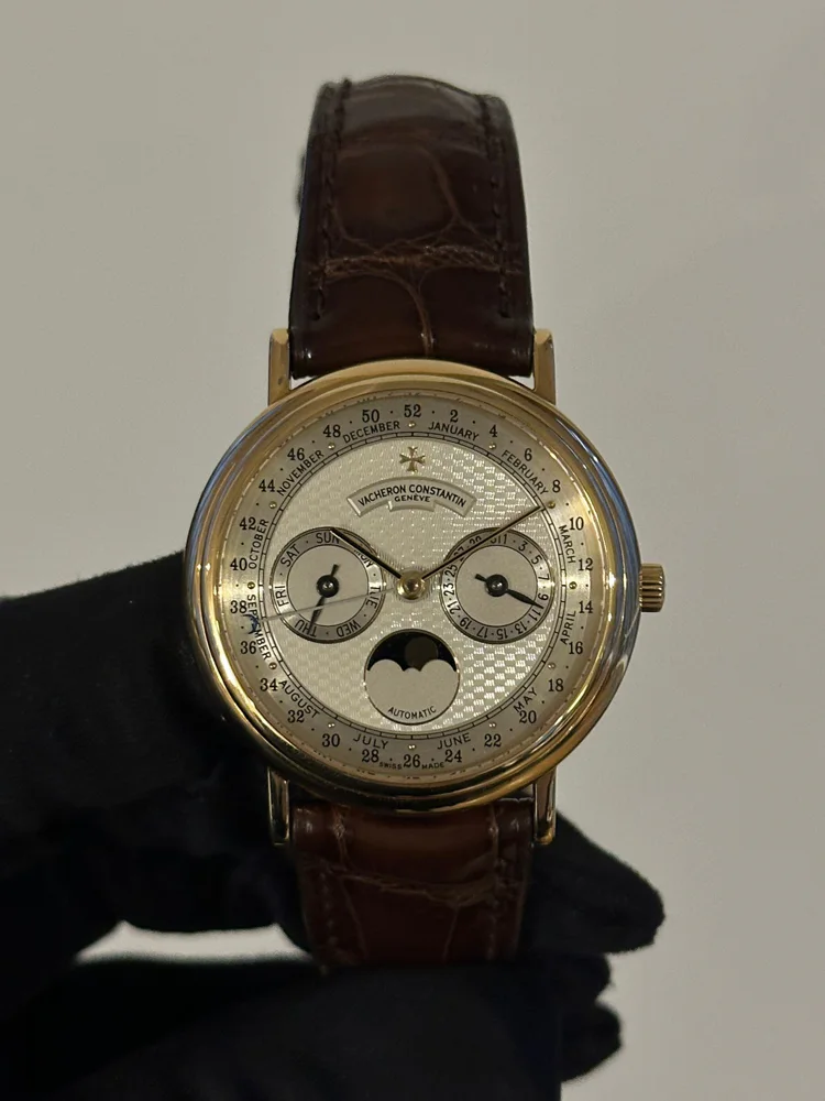 Vacheron Constantin Patrimony Certified Triple Date Moonphase 47052